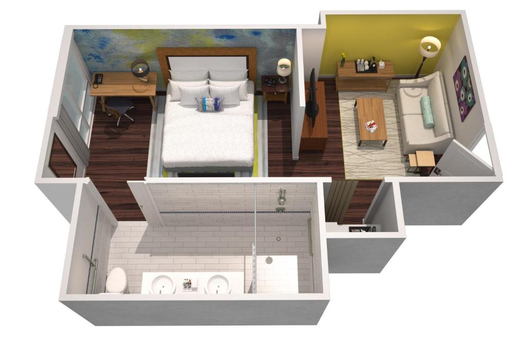 King Suite - Non-Smoking